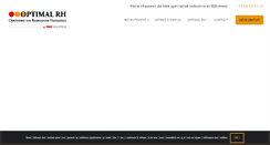 Desktop Screenshot of optimal-rh.fr